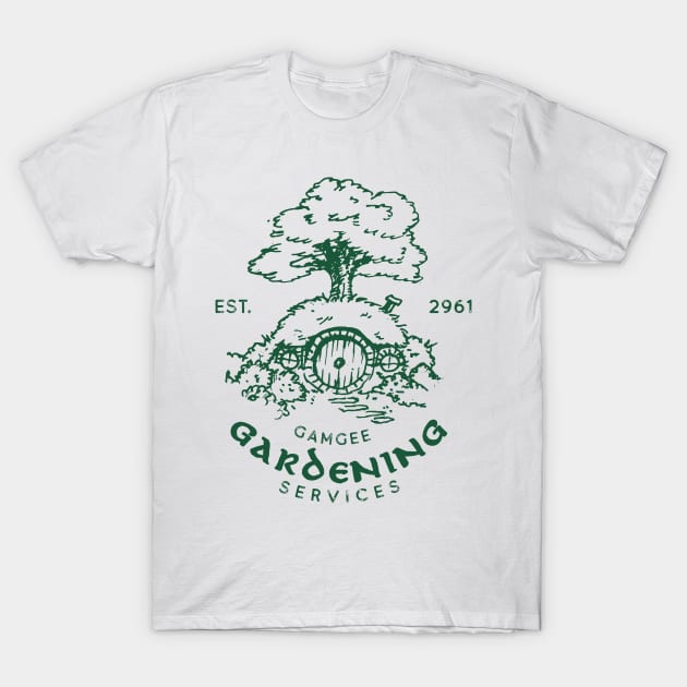 Gamgee Gardening Services T-Shirt by belial90